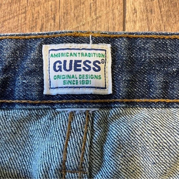 Guess Vintage 90s Y2K Fairycore Boho Embroidered Flare Jeans K3 - Picture 2 of 5